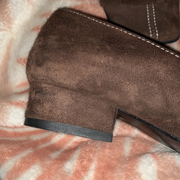 Massimo baldi shoes - size 6 brown suede loafers- casual, good condition. - Picture 6 of 6